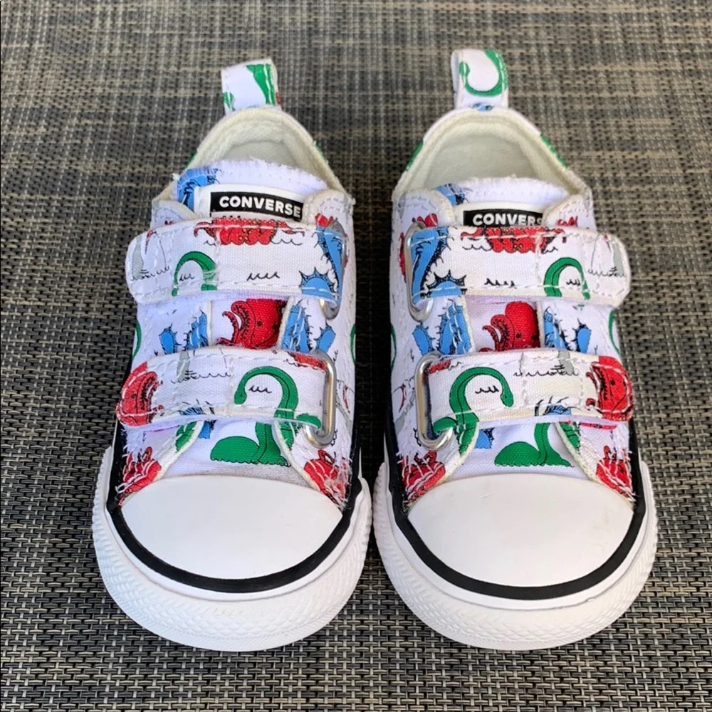 Converse Chuck Taylor All Star Playful Sea Creatures Sneakers infant size 5